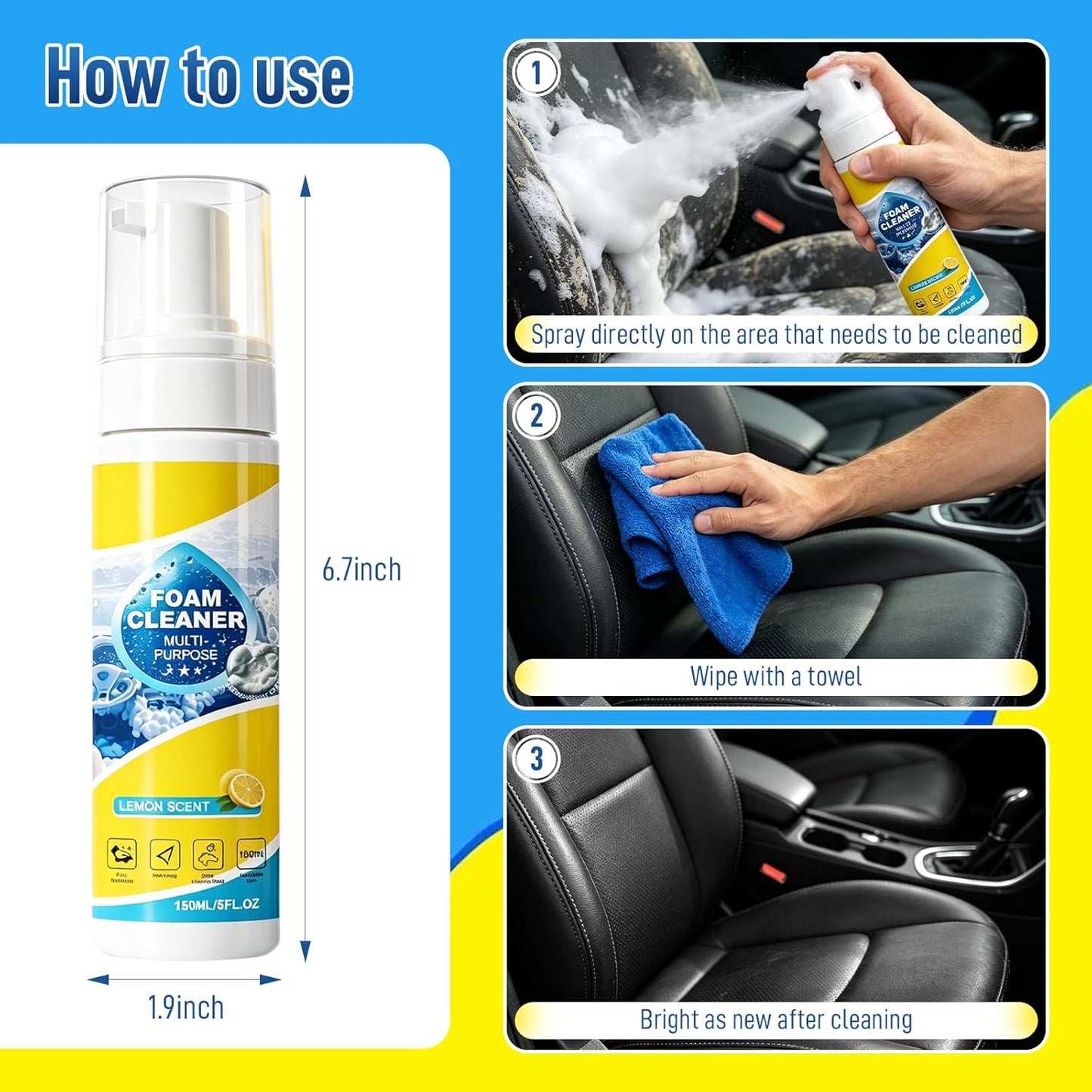 Deep Stain Foam Cleaner