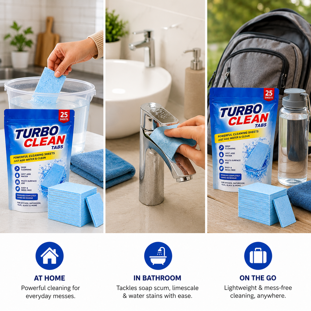 Turbo Clean Tabs (Pack of 25)